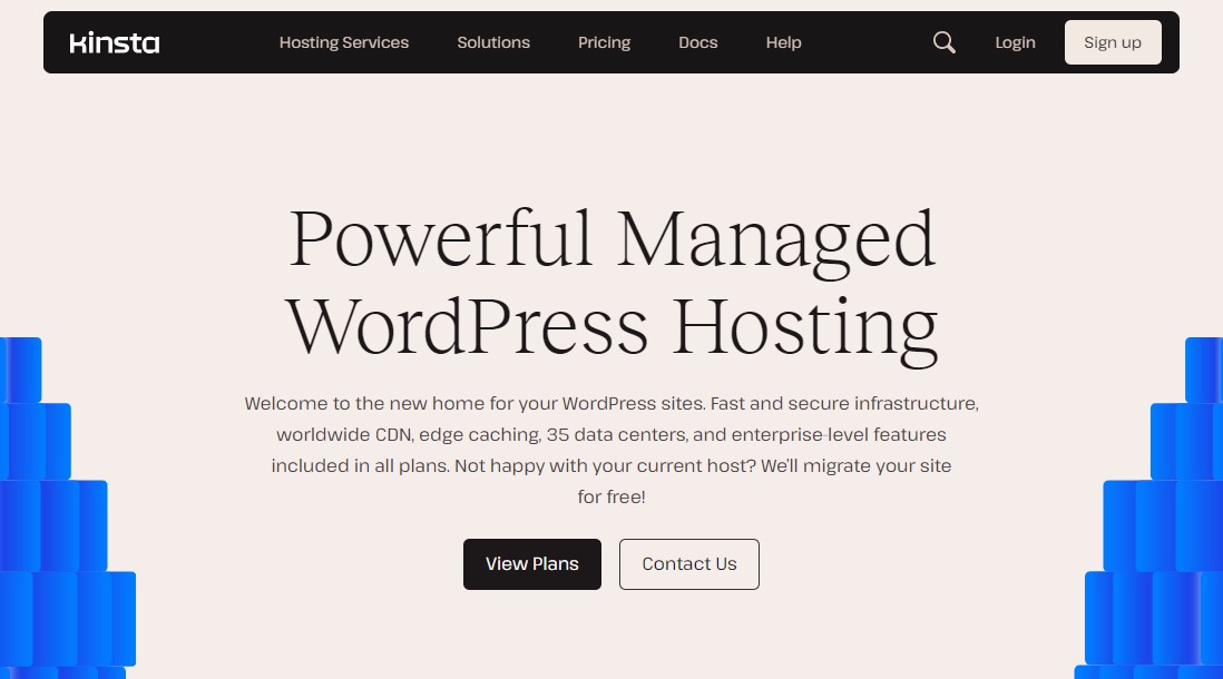 Kinsta - Hosting WordPress gestito Premium