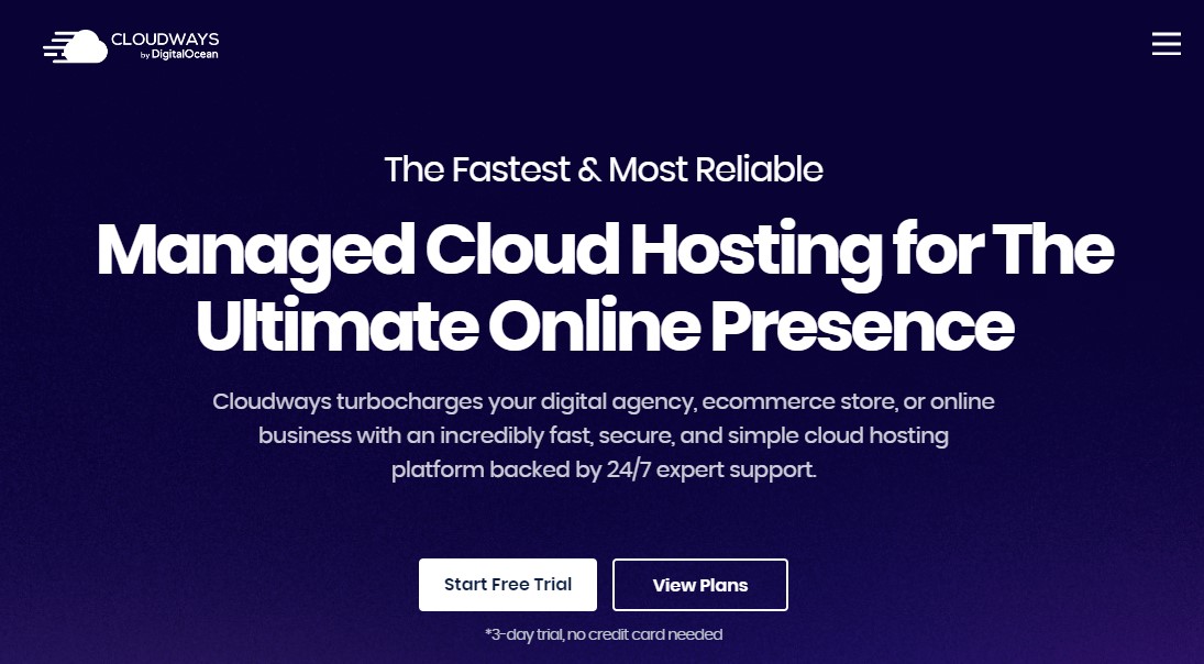 Cloudways: Managed Cloud Hosting -Plattform