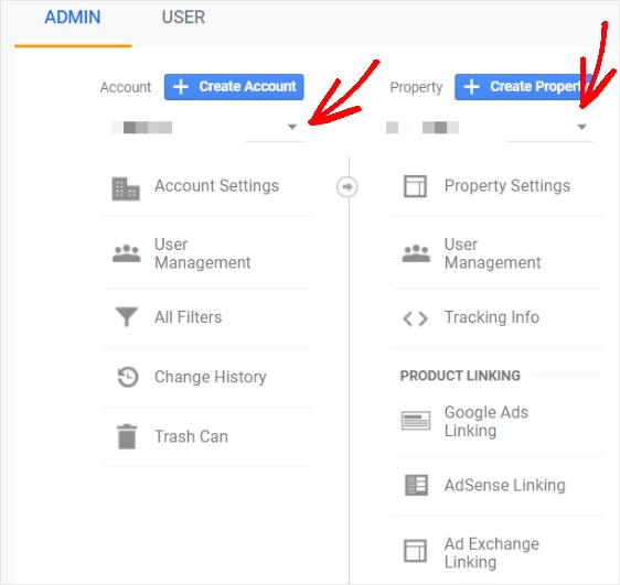 configurazione delle conversioni di AdWords di Google Analytics