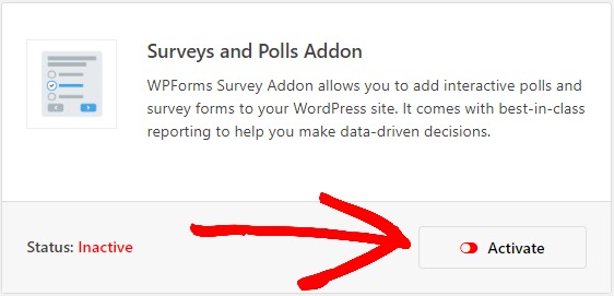 WPForms Surveys & Polls Addon حول كيفية إنشاء نموذج مسح nps في WordPress