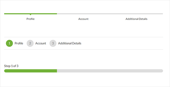 แถบความคืบหน้า WPForms