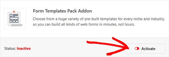 Form Templates Pack Addon para WordPress Event Registration