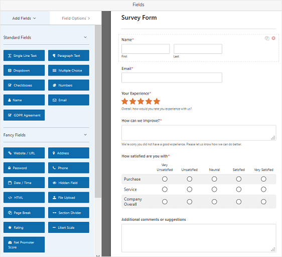 Formulir Survei