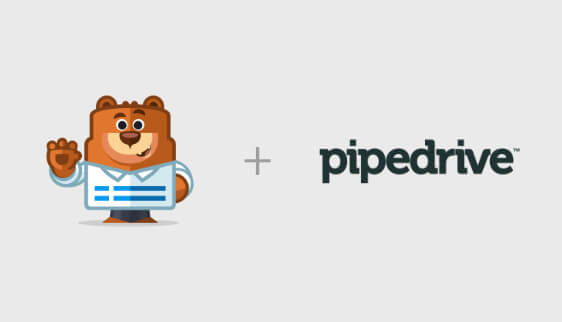 intégration pipedrive avec wpforms