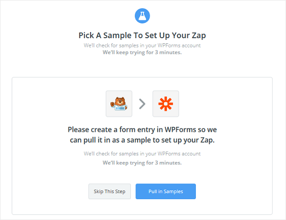 ดึงตัวอย่างใน zapier