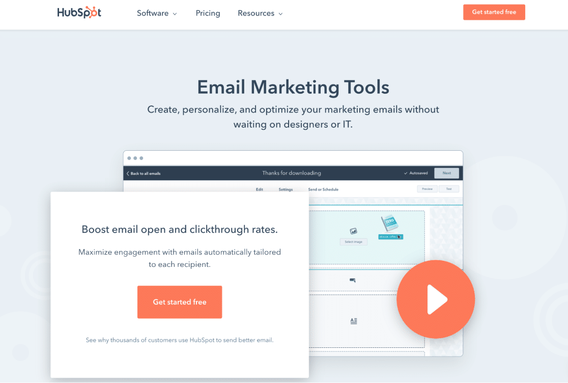 Hubspot E-Mail-Marketing