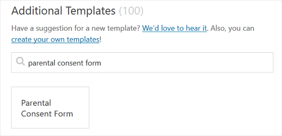 templat formulir persetujuan orang tua