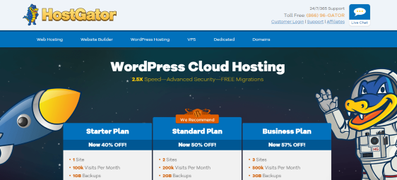 HostGator Cloud-Hosting