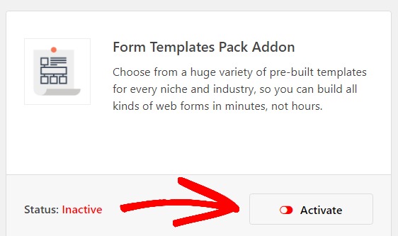 activate-form-templates-pack-addon-to-create-an-emergency-contact-form-in-wordpress