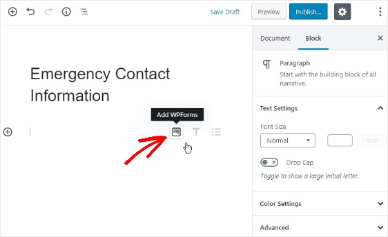 How-to-add-an-emergency-contact-information-form-to-wordpress