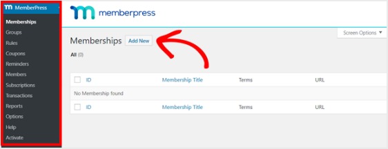 configurar un complemento de wordpress de membresía