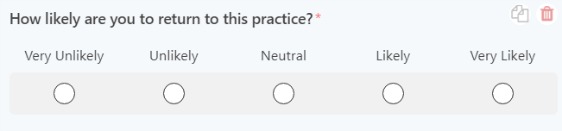 question d'enquête à une ligne