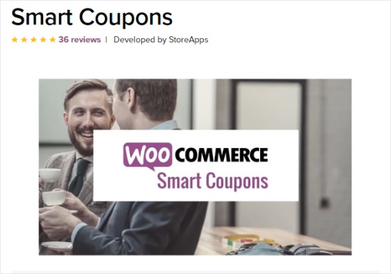 page produit des coupons intelligents