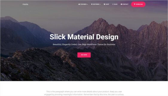 Hestia-Free-Wordpress-Theme-Min