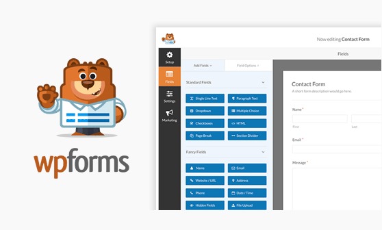 wpforms 市场上最用户友好的 wordpress 联系表单插件