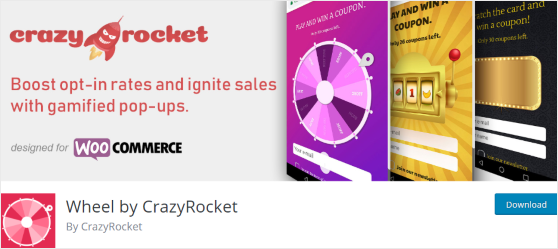 Plugin Wheel di CrazyRocket