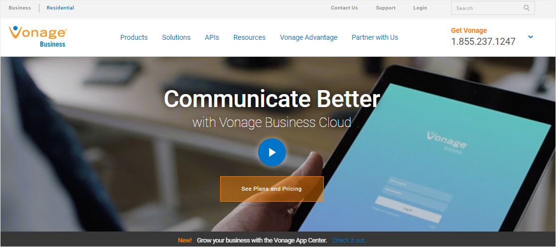 ระบบโทรศัพท์อินเทอร์เน็ตของ Vonage