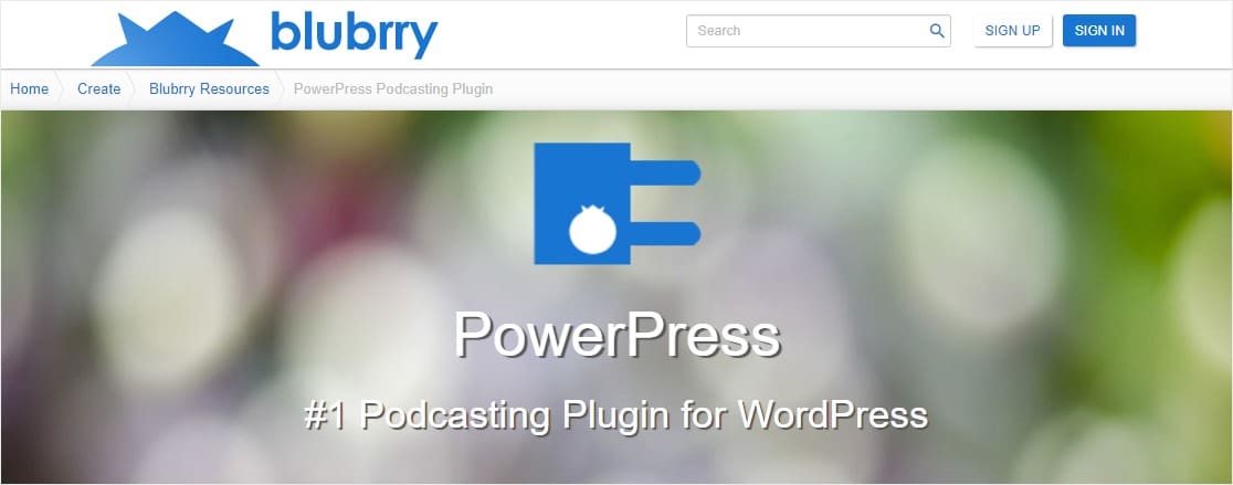 ปลั๊กอิน powerpress พอดคาสต์ Blubry