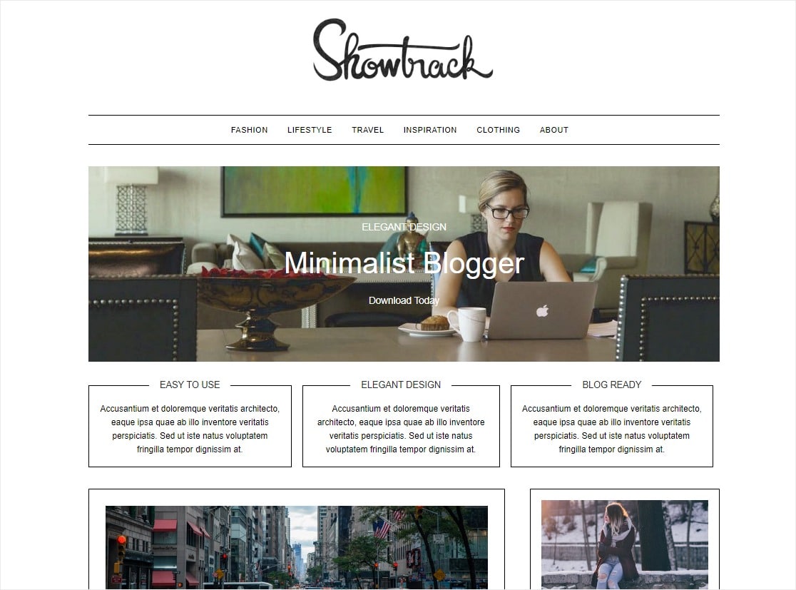 superthemes minimalistycznyblogger