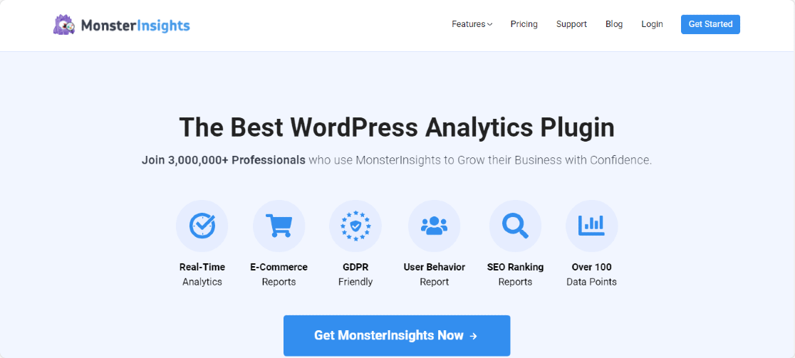 Monsterinsights Pro-Plugin Beste WordPress-Plugins für Affiliates