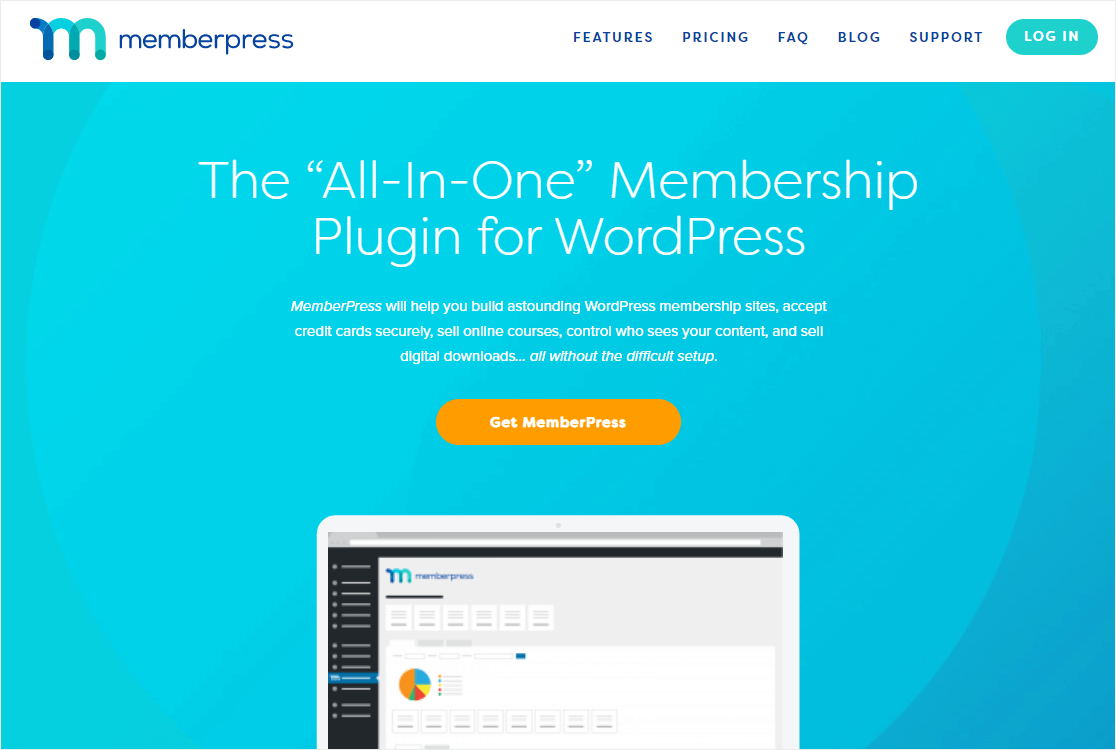 o melhor tema educacional do memberpress para wordpress