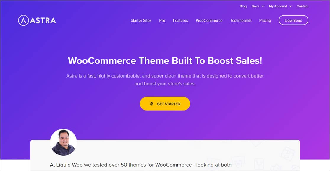 Astra WooCommerce