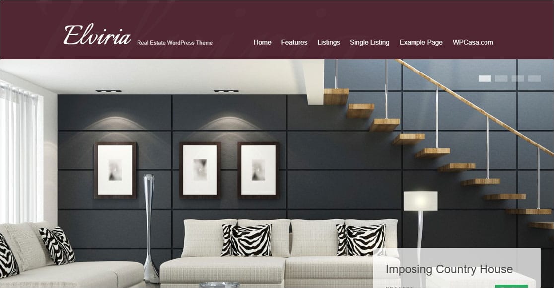 Elviria Immobilien WordPress Theme