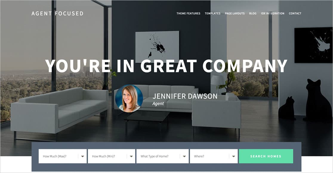 Agent Focused Pro - WordPress Real Estate Themes