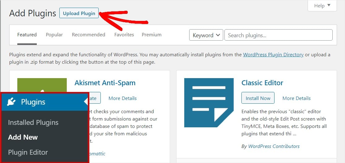 încărcați pluginul Google Analytics pentru wordpress