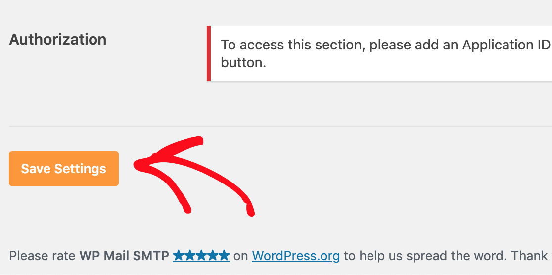 保存 WP Mail SMTP 设置 wordpress Outlook 邮件程序