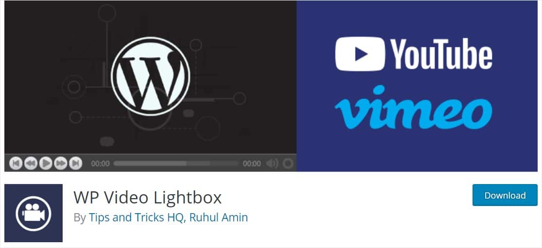 lightbox vidéo wordpress