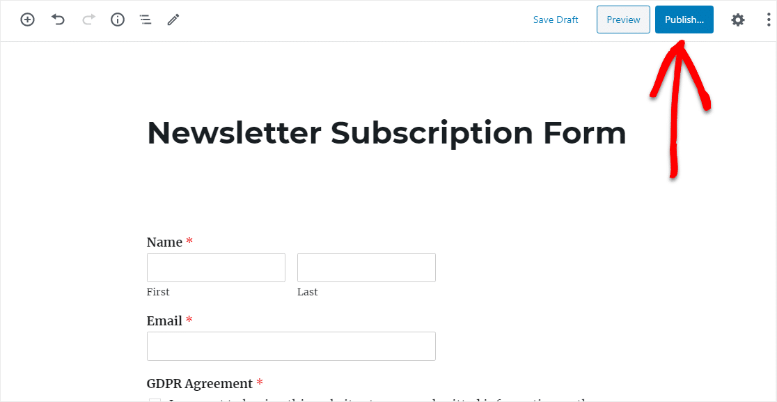 Aktivcampaign-Formular auf der WordPress-Seite veröffentlichen