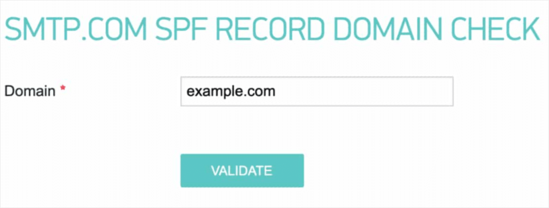 controllare i record spf per il dominio per configurare le impostazioni e-mail di wordpress correttamente