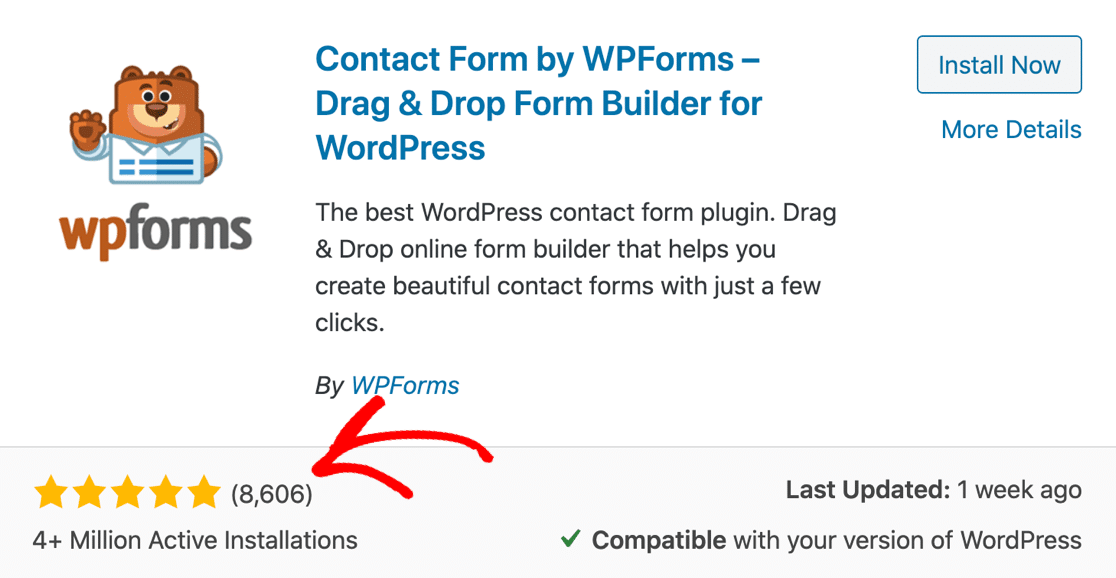 WPForms Lite incelemeleri