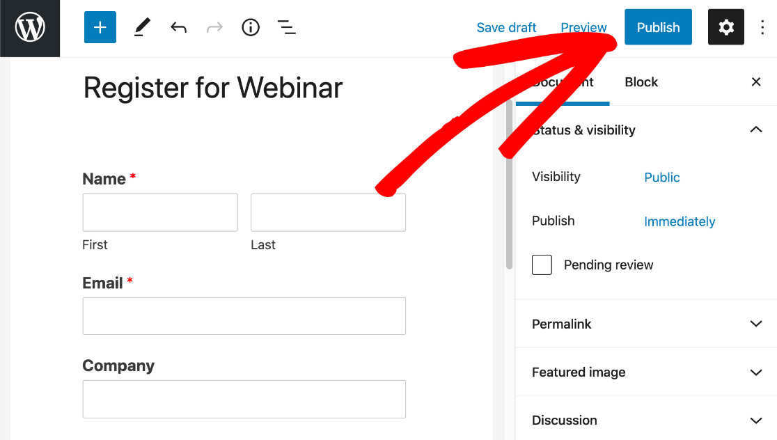 Publikasikan formulir GoToWebinar khusus