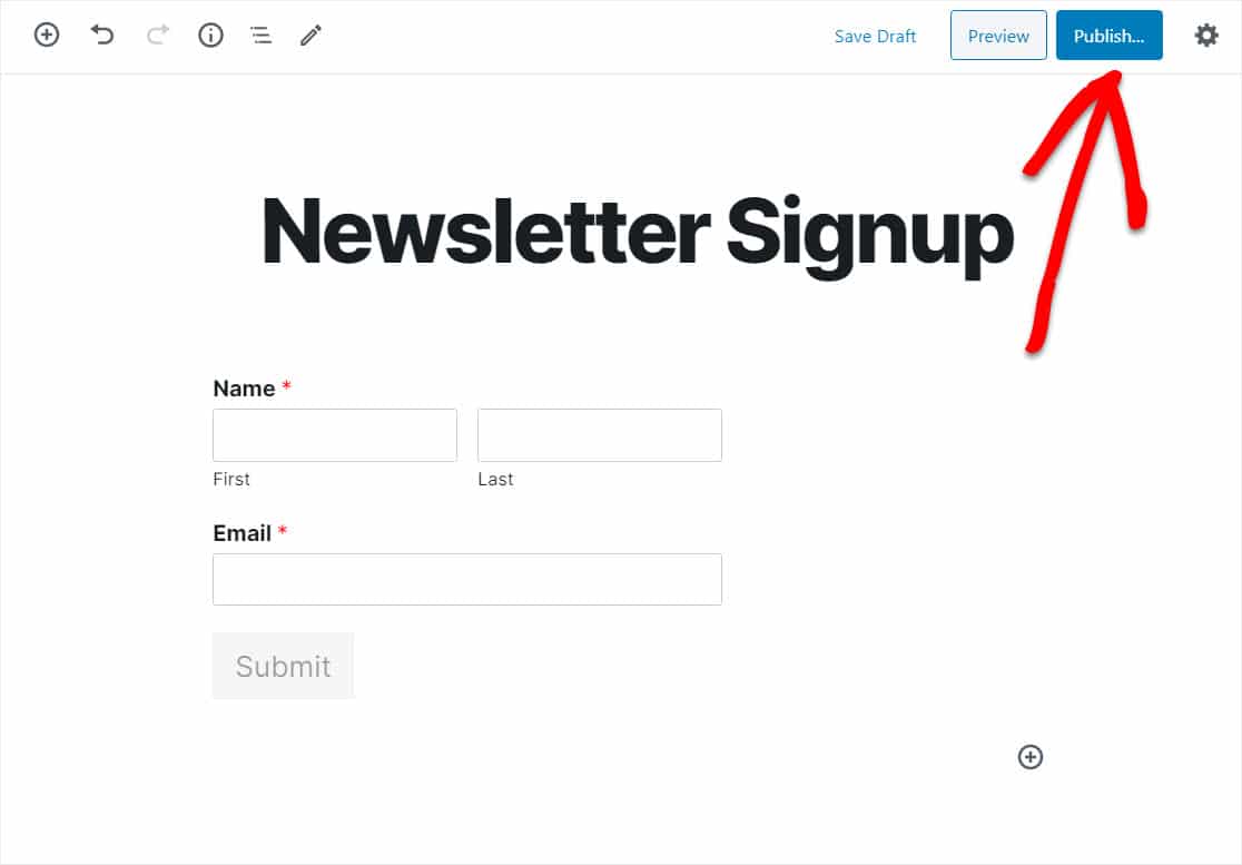 publicar boletín de noticias aweber wordpress formpublish newsletter signup aweber wordpress form