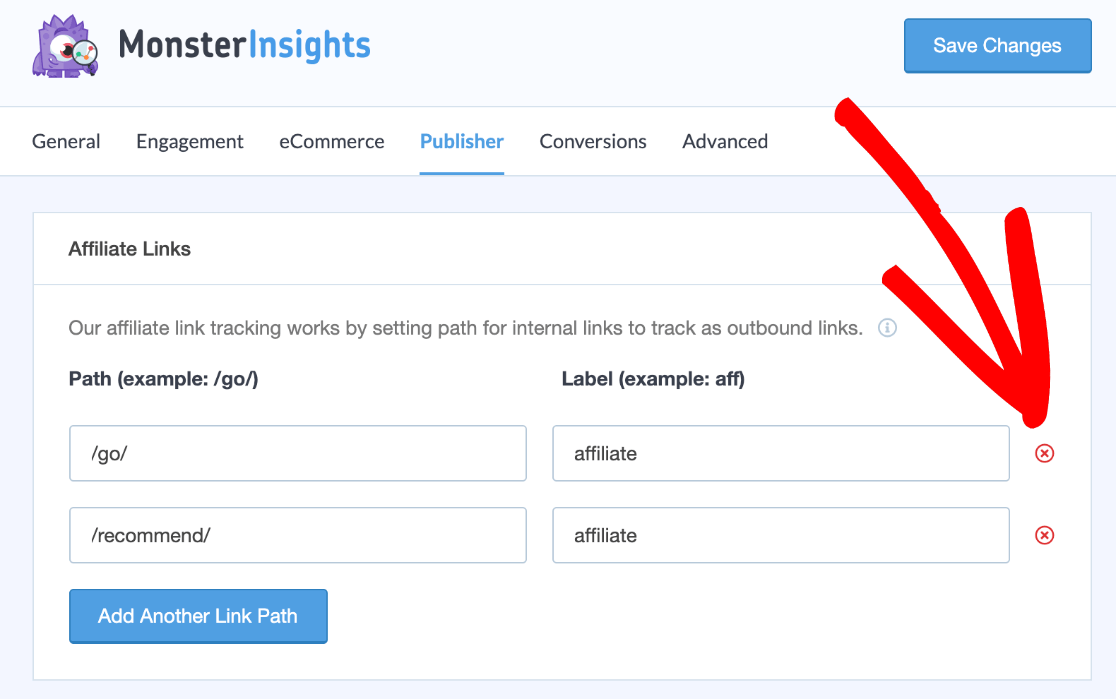 การตั้งค่าการติดตามลิงก์ WordPress