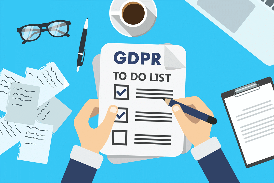 Elenco delle cose da fare del modulo GDPR