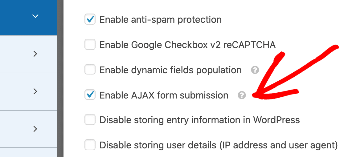 ストライプフォームのAJAX設定