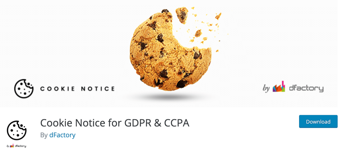 Plugin WordPress GDPR Notice Cookie Notice