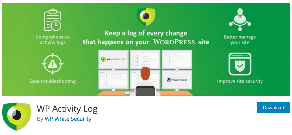 Plugin WordPress WP Activity Log GDPR