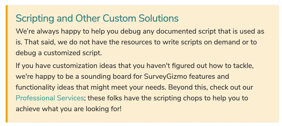 Unterstützung für SurveyMonkey vs. SurveyGizmo (Alchemer)