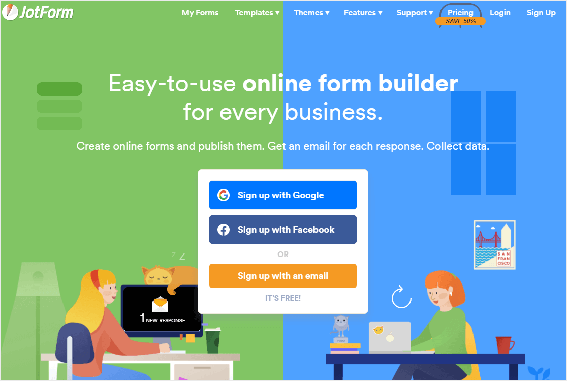 jotform Online-Formularersteller