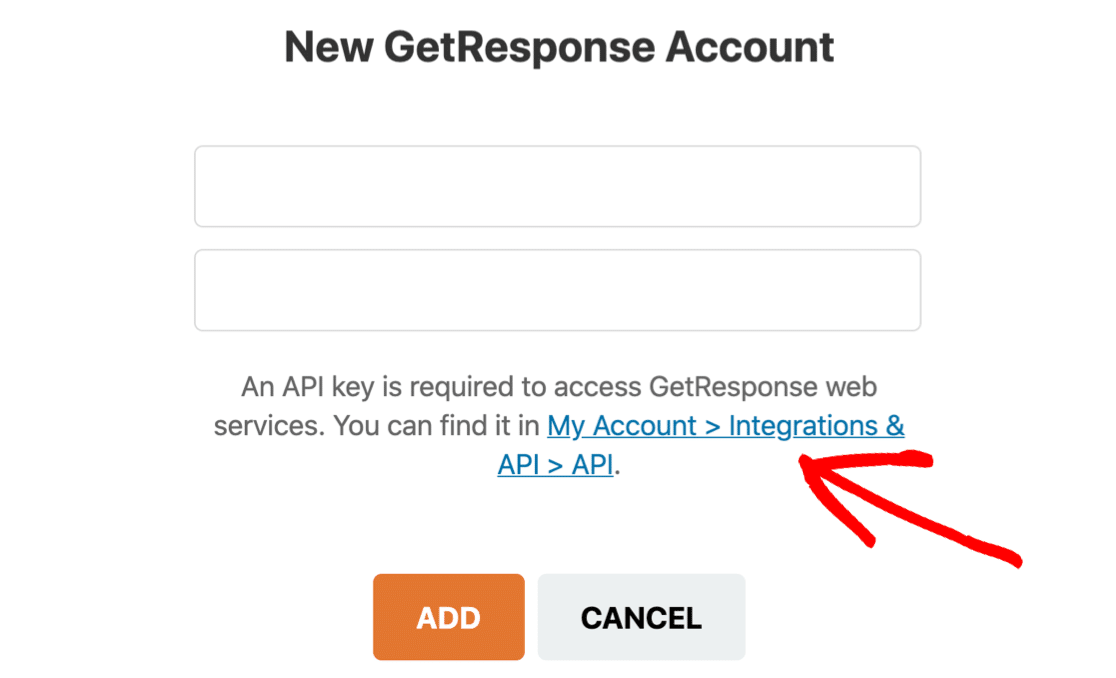 打开 GetResponse 帐户