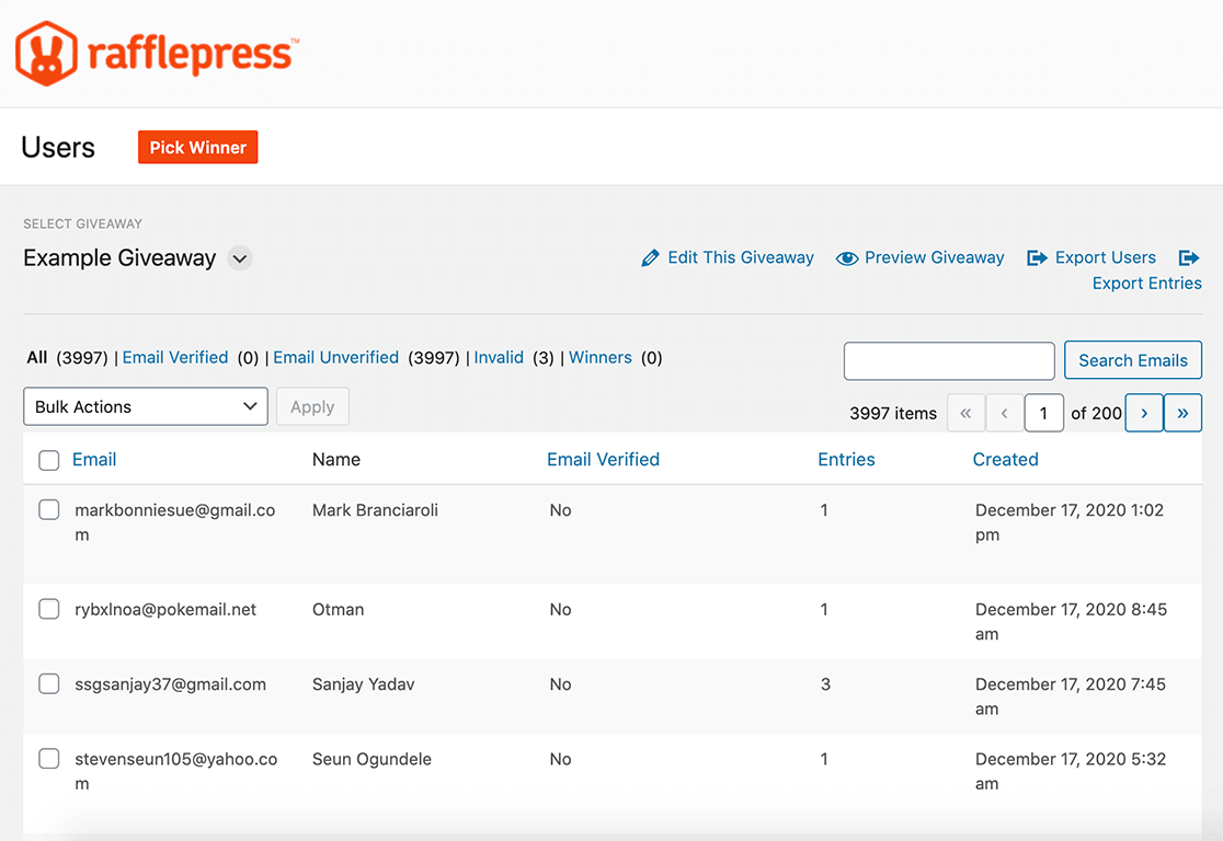 贈品-條目-管理-rafflepress-審查