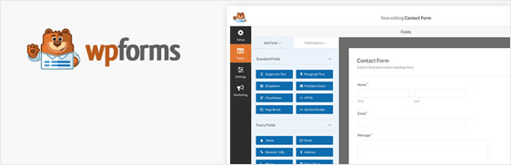 wpforms plugin pentru generarea de clienți wordpress