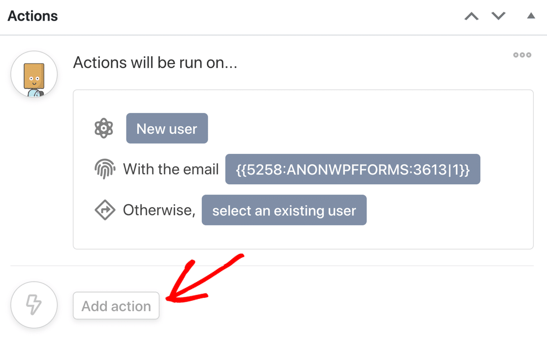 Adicionar nova ação no Uncanny Automator