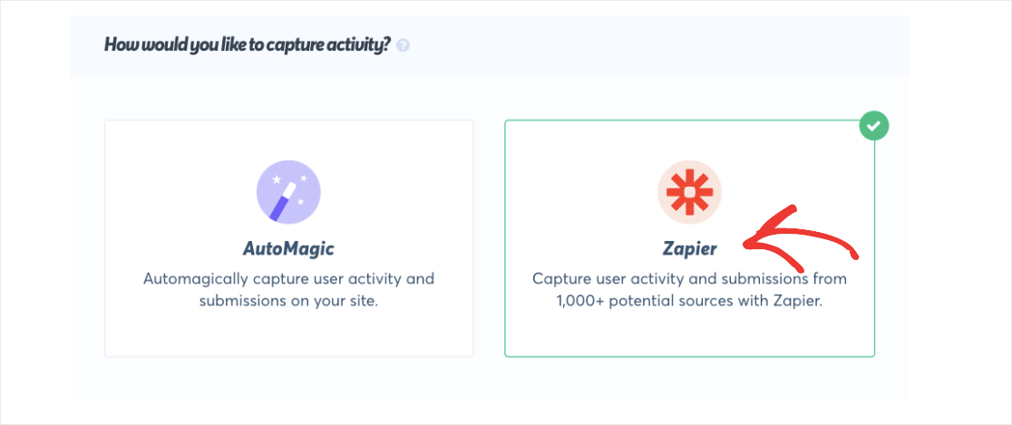 针对 TrustPulse 的 Zapier 集成