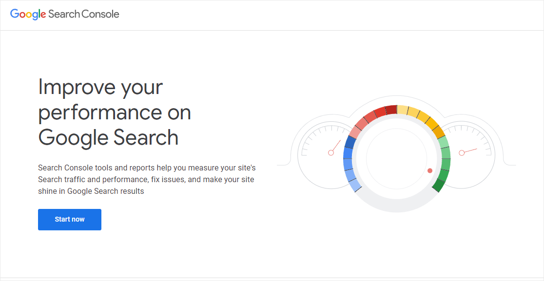 consola de búsqueda de google