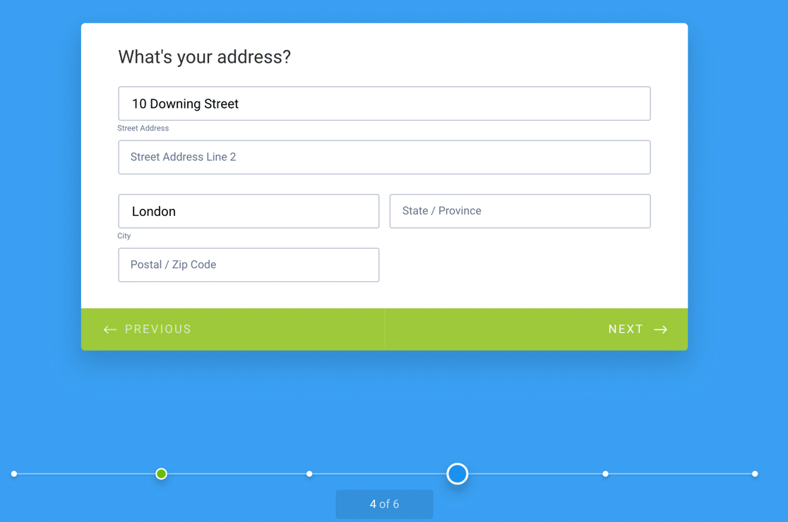 Completar formulario de conversación en JotForm